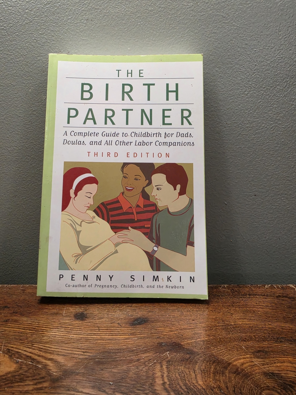 The Birth Partner by Penny Simkin - Green White Cover